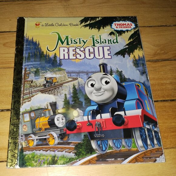Thomas & Friends - Misty Island Rescue (2011, A Little Golden Book) Hardcover - Picture 1 of 3